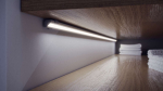 Lumines profile type C anodized inox, 3 m